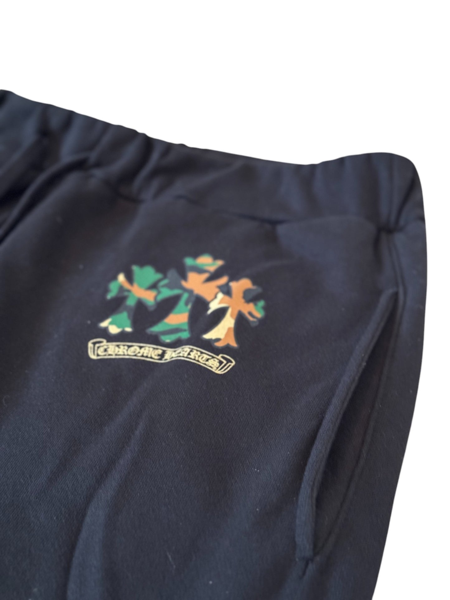 Chrome Hearts Camouflage Cemetery Cross Sweatpants