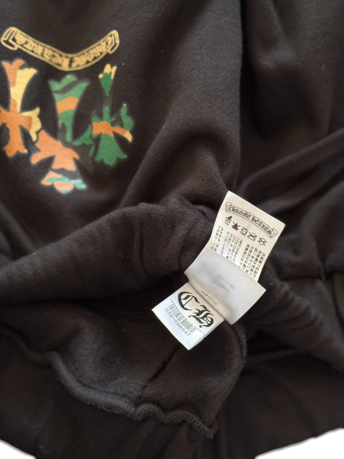 Chrome Hearts Camouflage Cemetery Cross Sweatpants