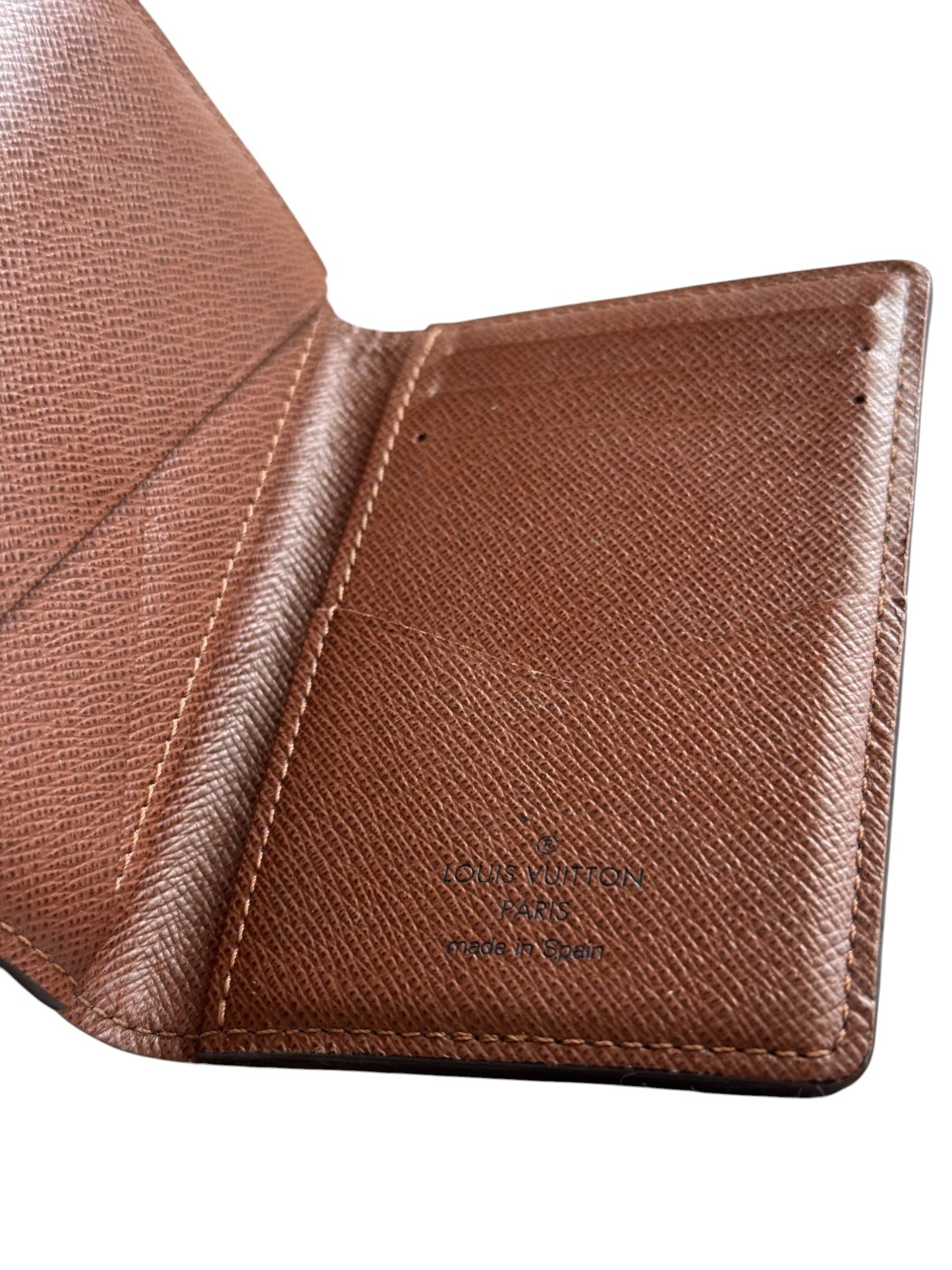 Louis Vuitton Brown Monogram pocket organizer